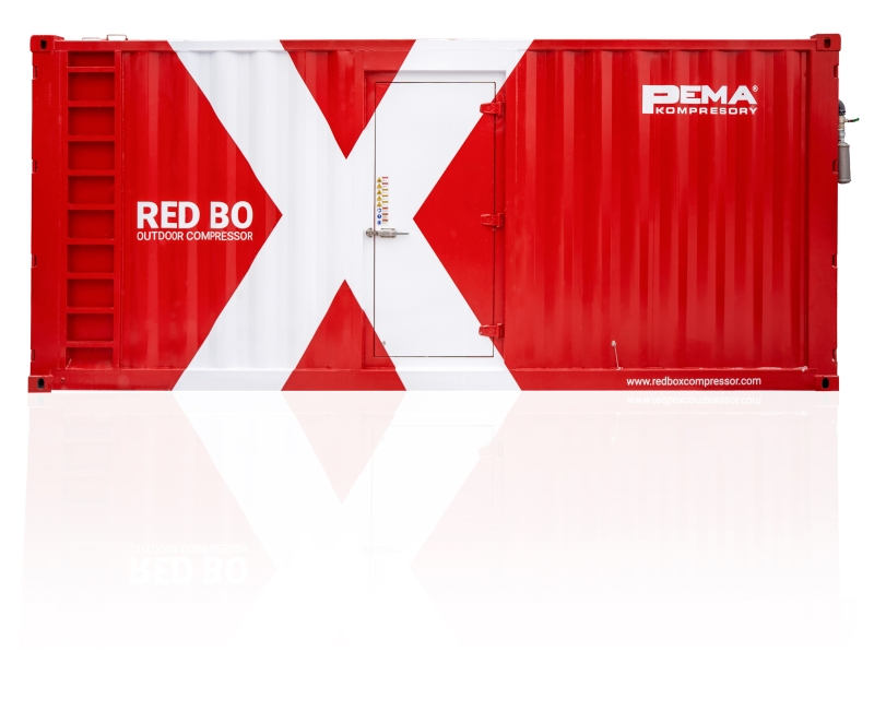 RED BOX outdoor compressor